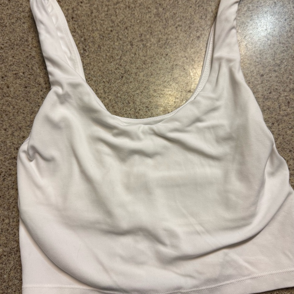 Offline by Aerie White Tank Top